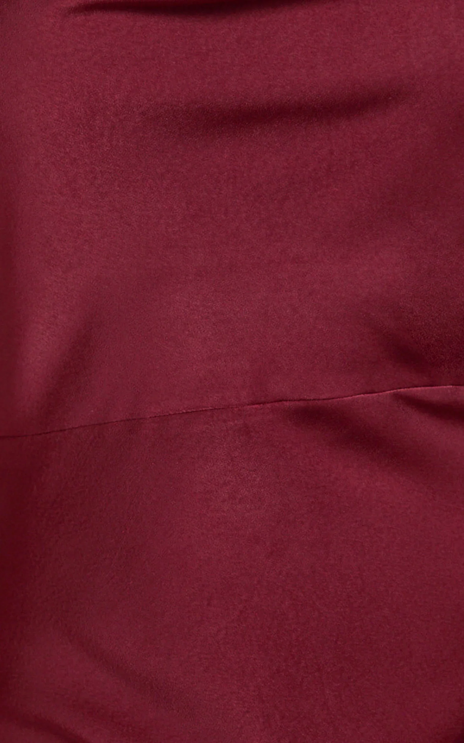 Dara Midi Dress Low Neck Sleeveless Slip Dress in Wine