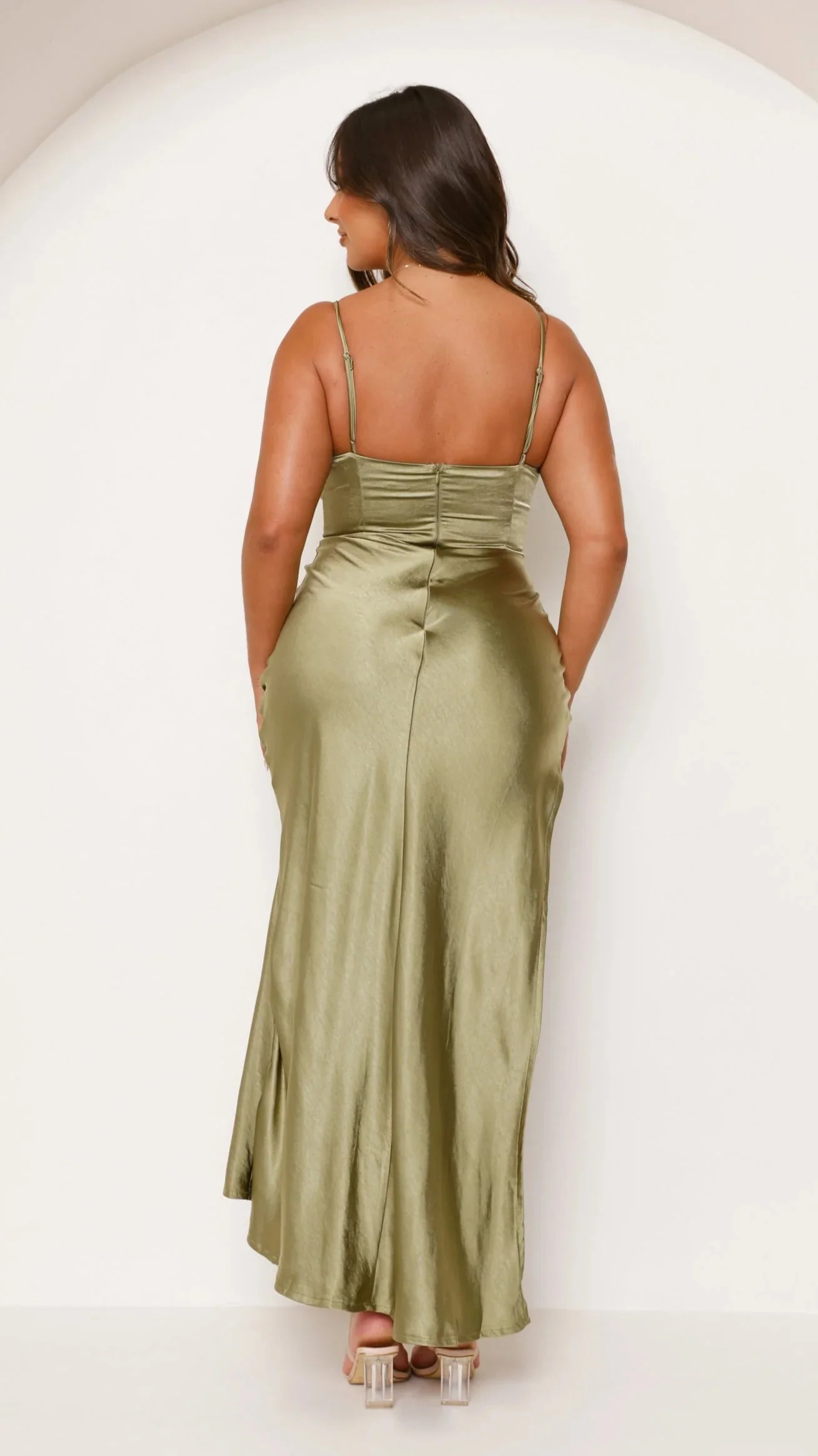 Ava Maxi Dress - Olive