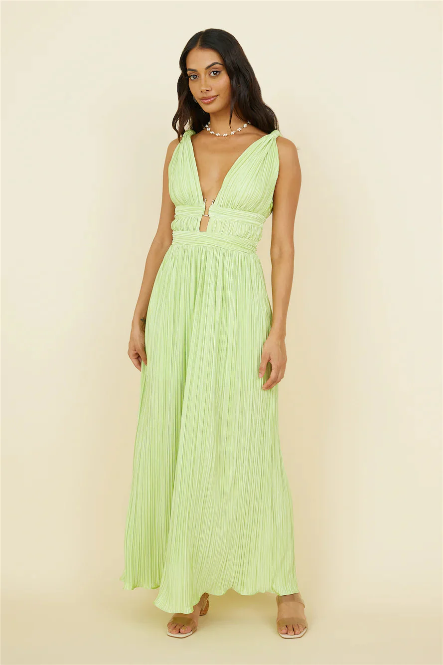 Jupiter Calling Maxi Dress Green