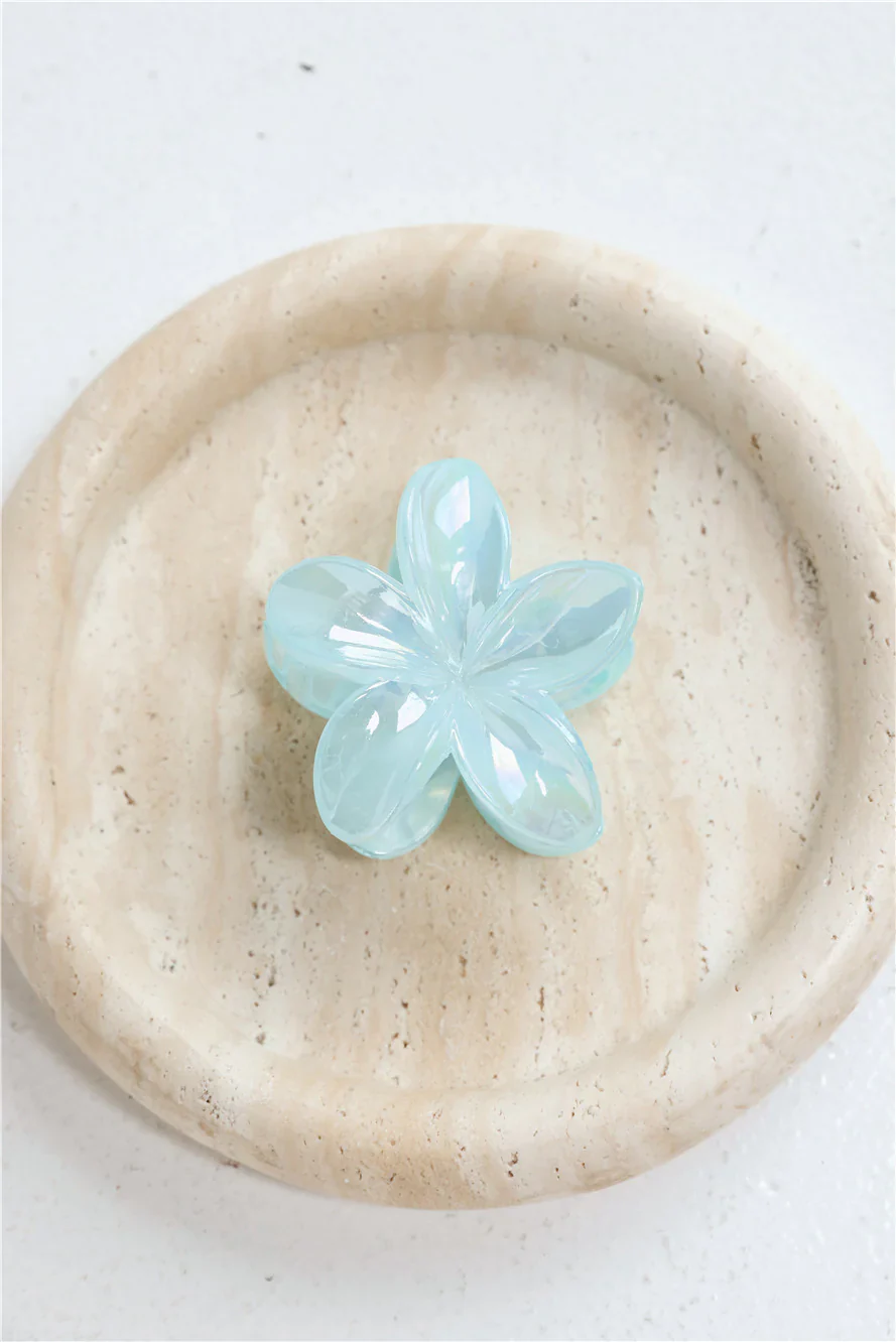 Island Girl Claw Clip Blue