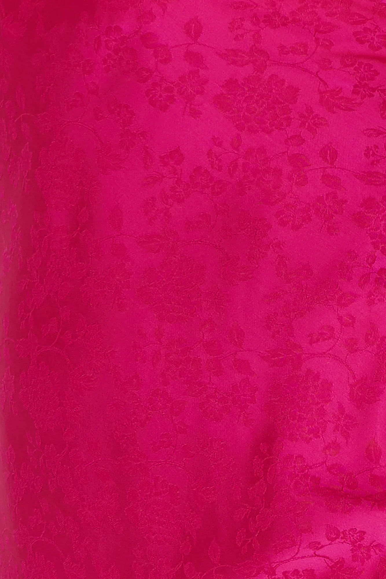 Ivy Forest Satin Maxi Dress Hot Pink