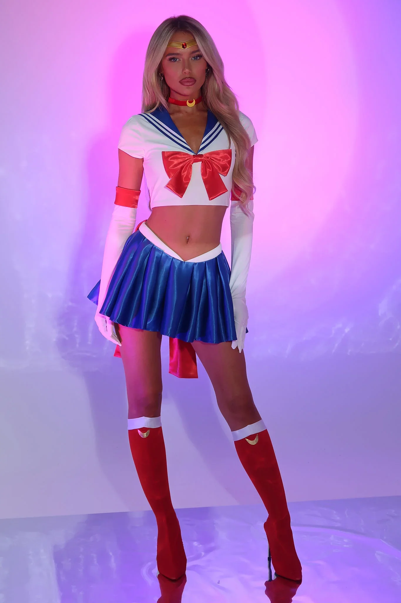 Cosmic Power 3 Piece Set - White/Blue