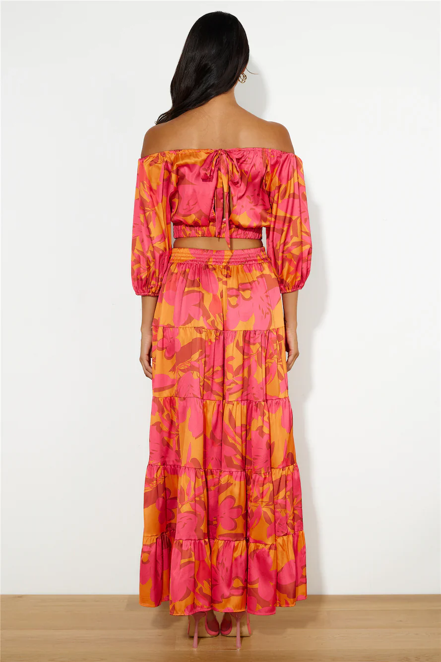 Her Time To Shine Maxi Dress Pink