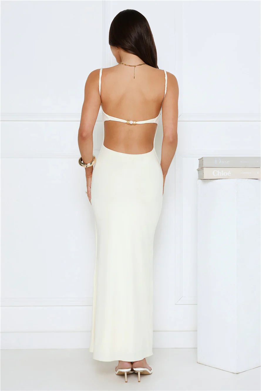 Island Lounging Maxi Dress Butter