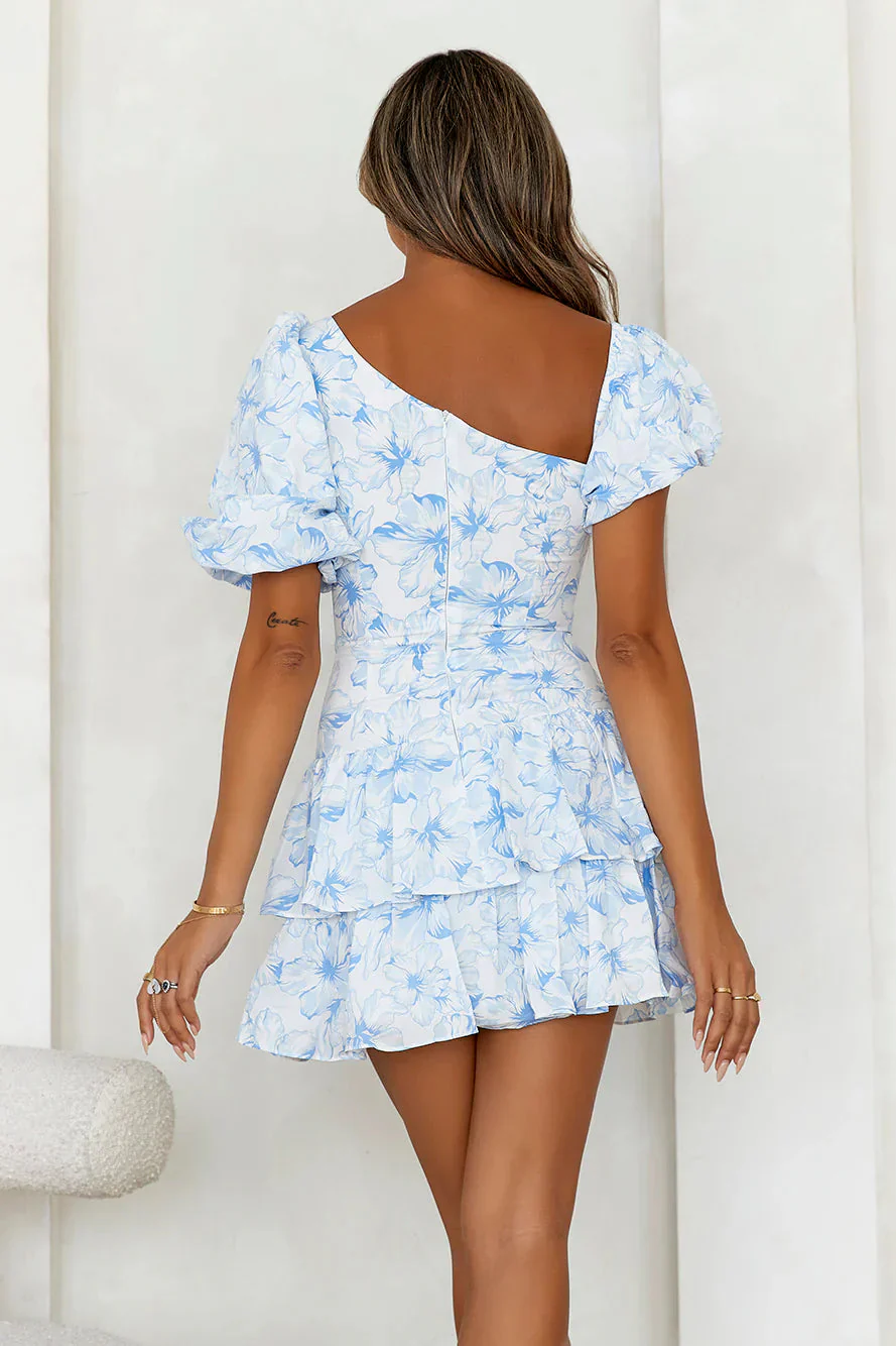 Sale-Dress Ladylike Etiquette Mini Dress White