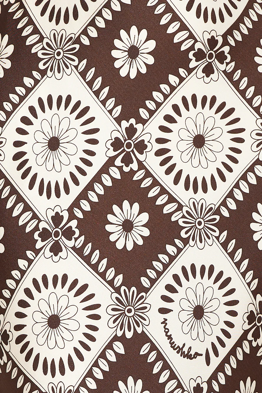 Her Own Vibe Maxi Dress Brown