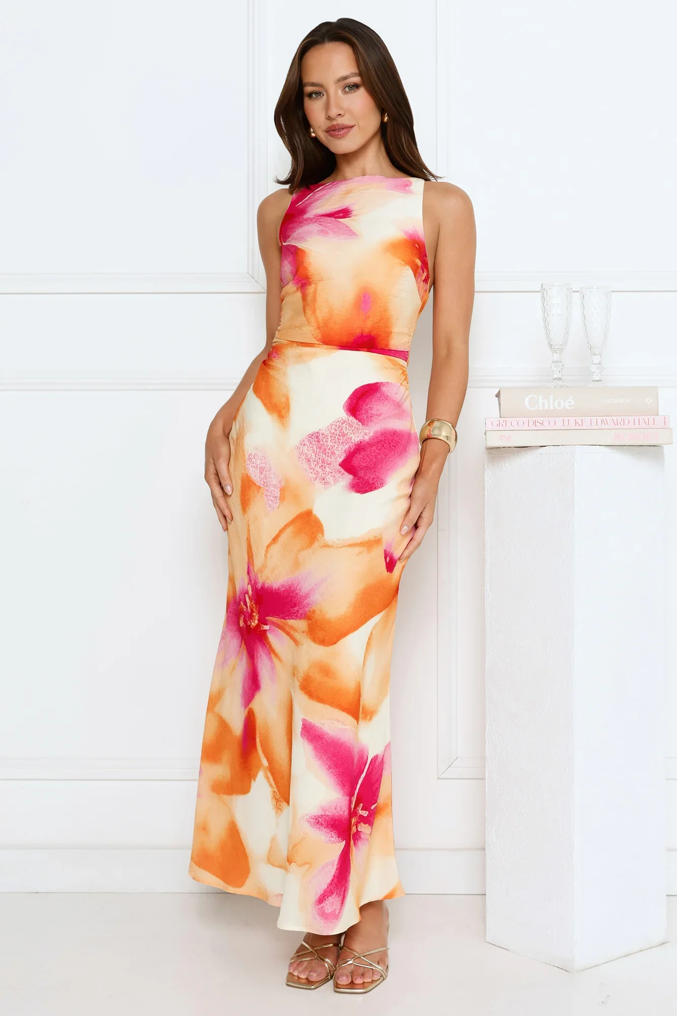 Iconic Vibes Maxi Dress Orange