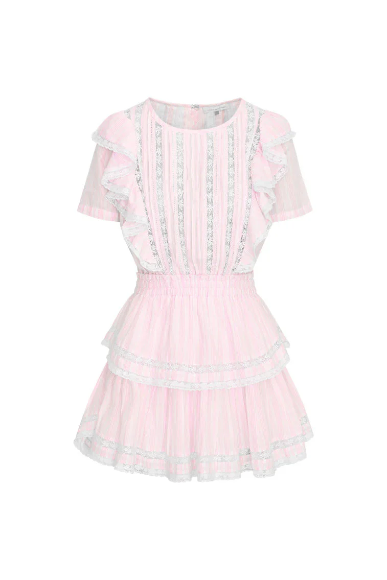 Natasha Stripe Cotton Mini Dress