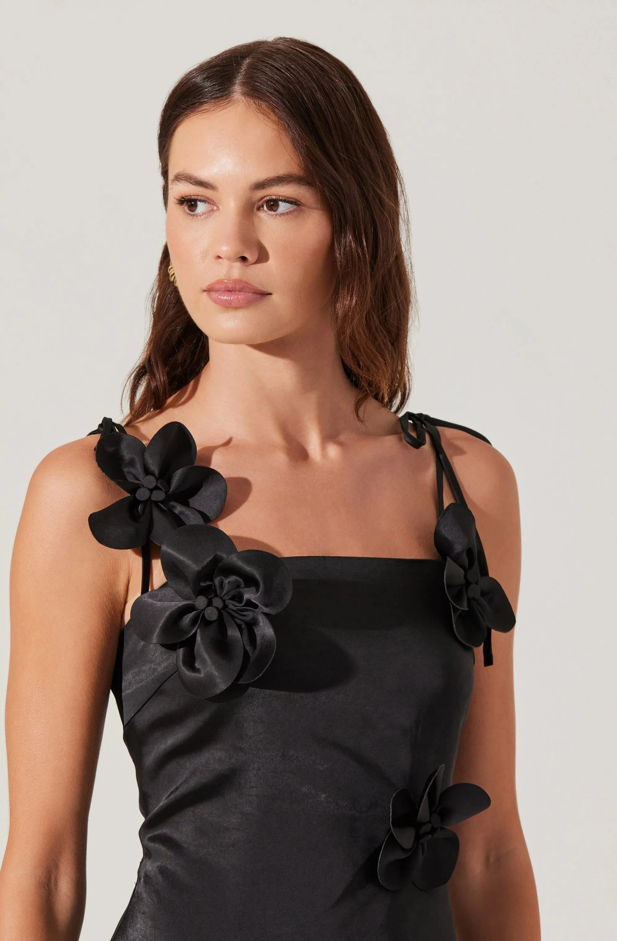 Cerelia 3D Floral Mini Dress