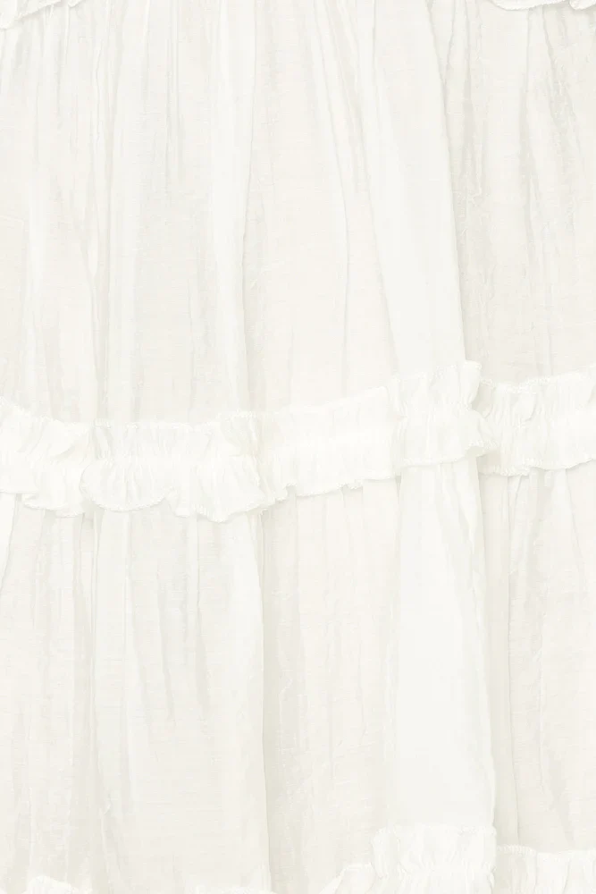 Human Error Dress White