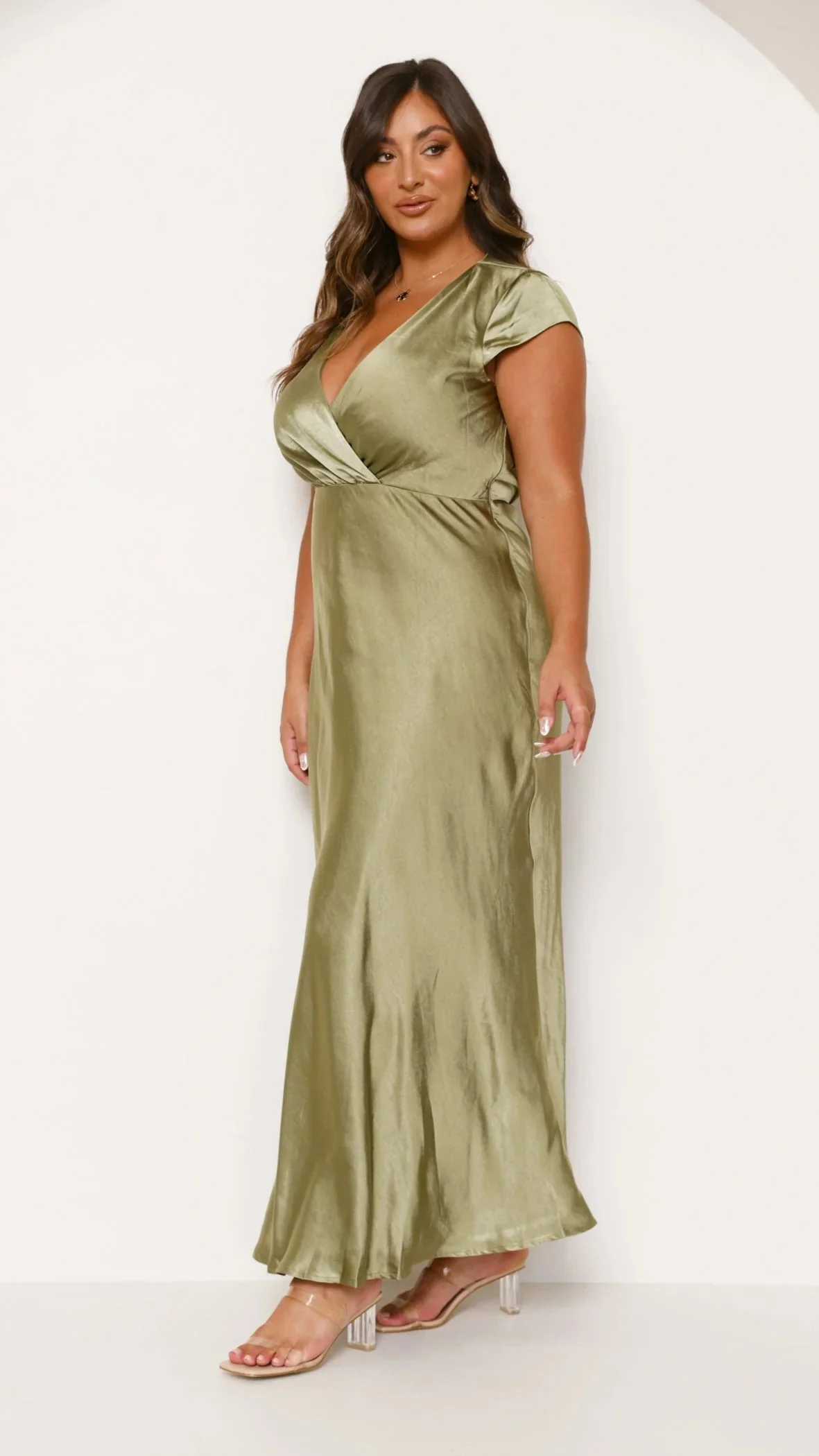 Selma Maxi Dress - Olive