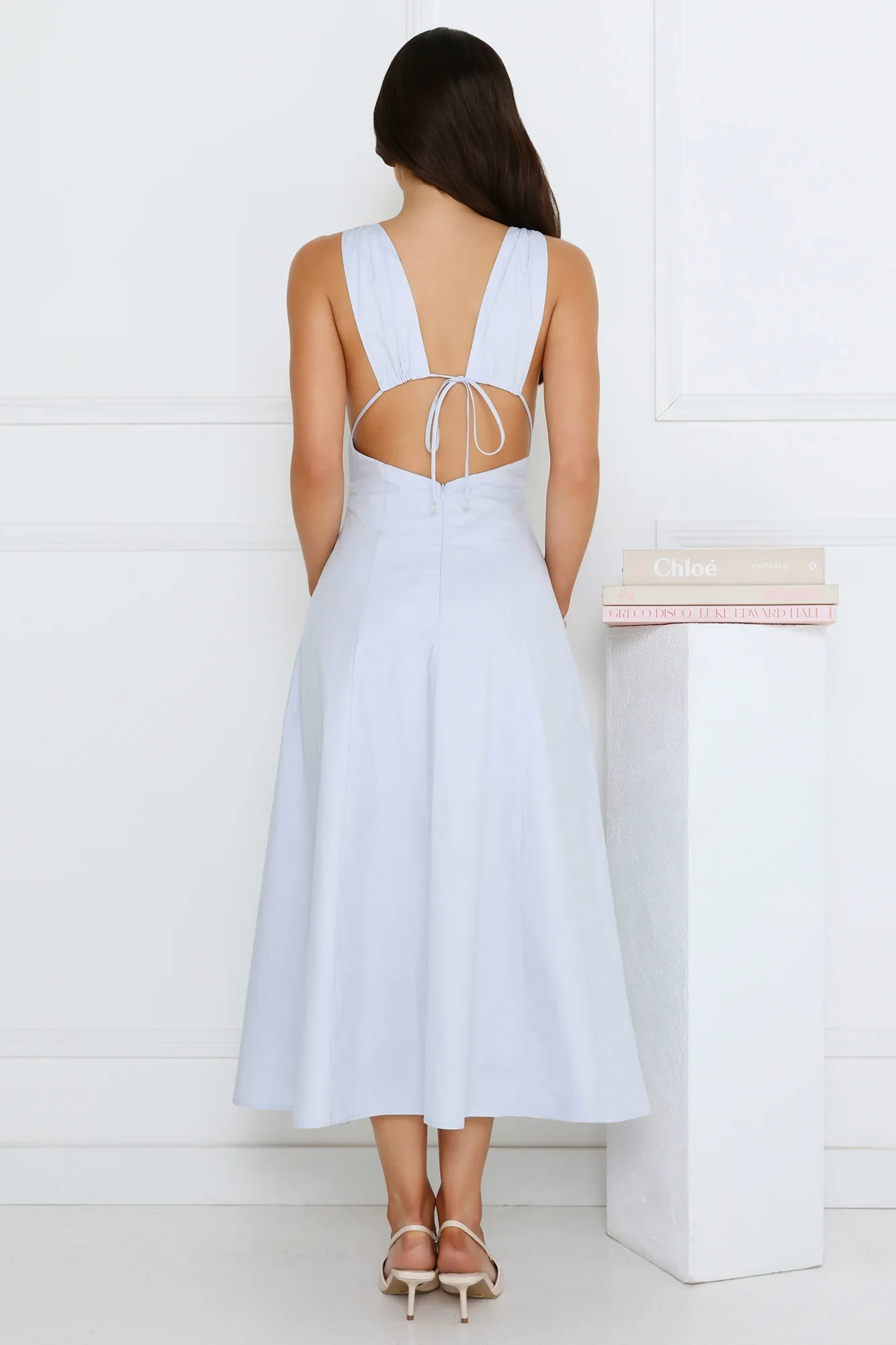 Iconic Moments Midi Dress Blue