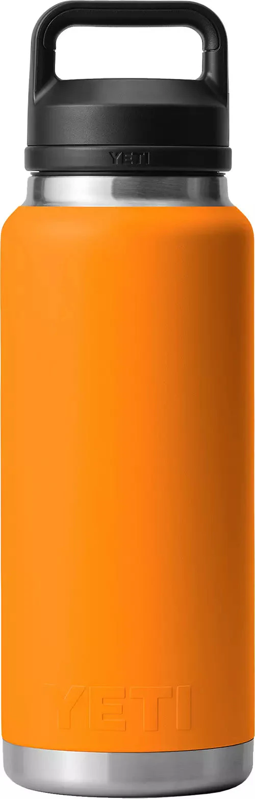 YETI 36 oz. Rambler Bottle with Chug Cap King Crab Orange