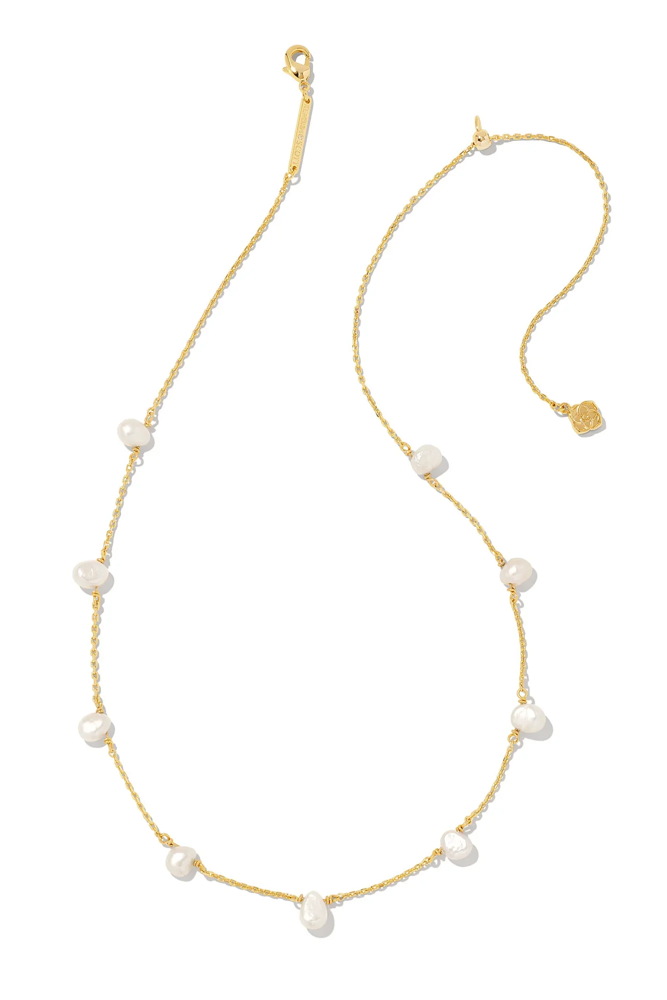 Leighton Gold Pearl Strand Necklace Freshwater Cultured Pearl