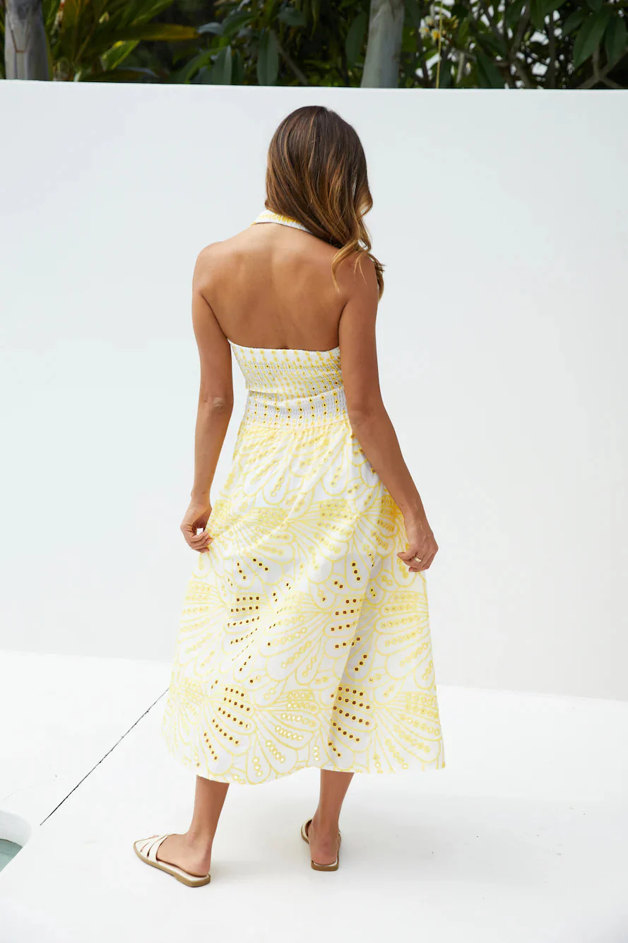 Sunlit Shores Maxi Dress