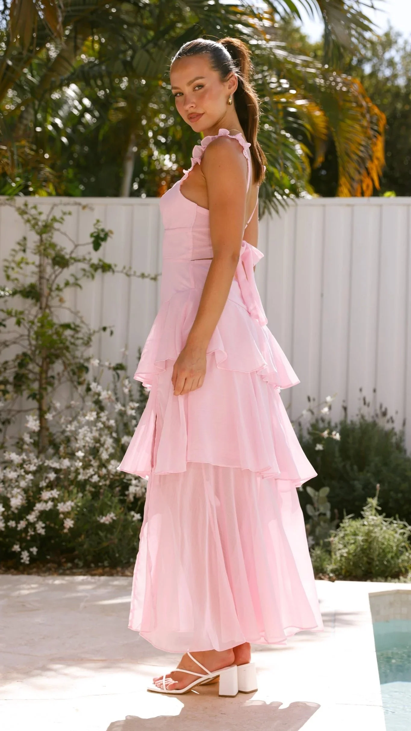 Achelle Maxi Dress - Pink