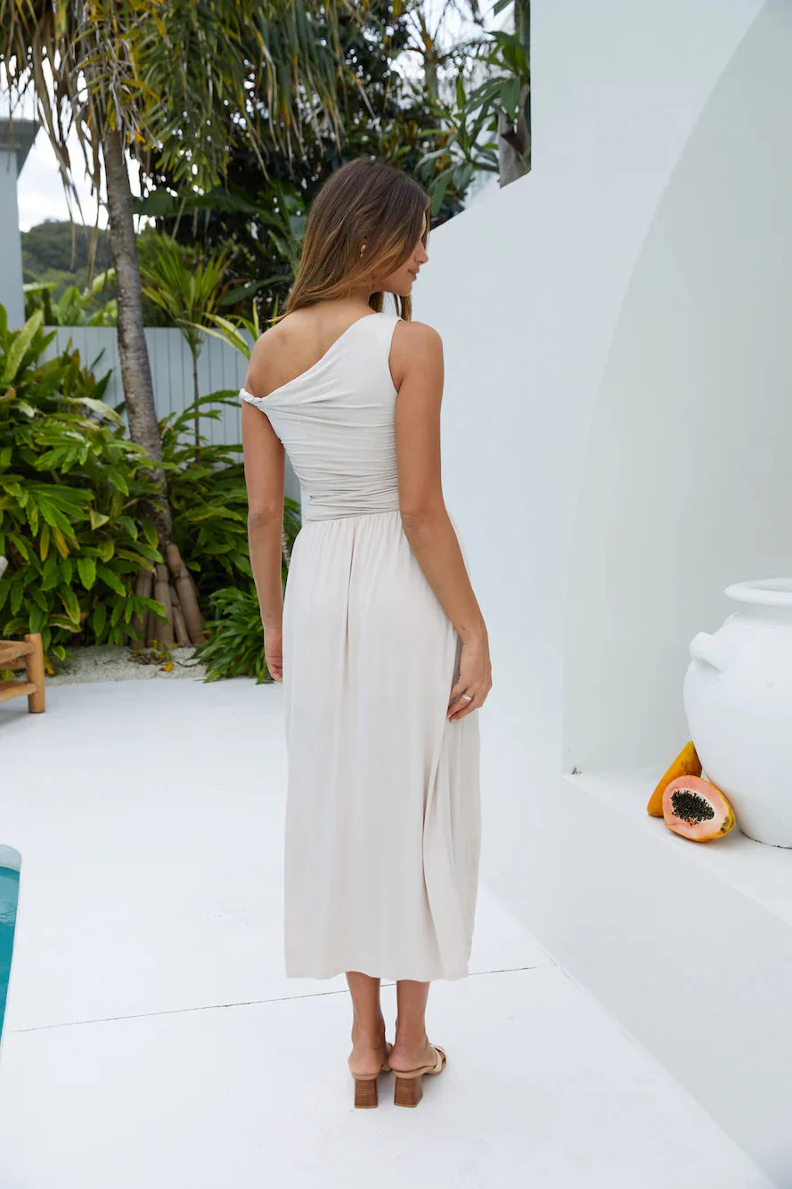 Aulani Robyne Midi Dress Sand