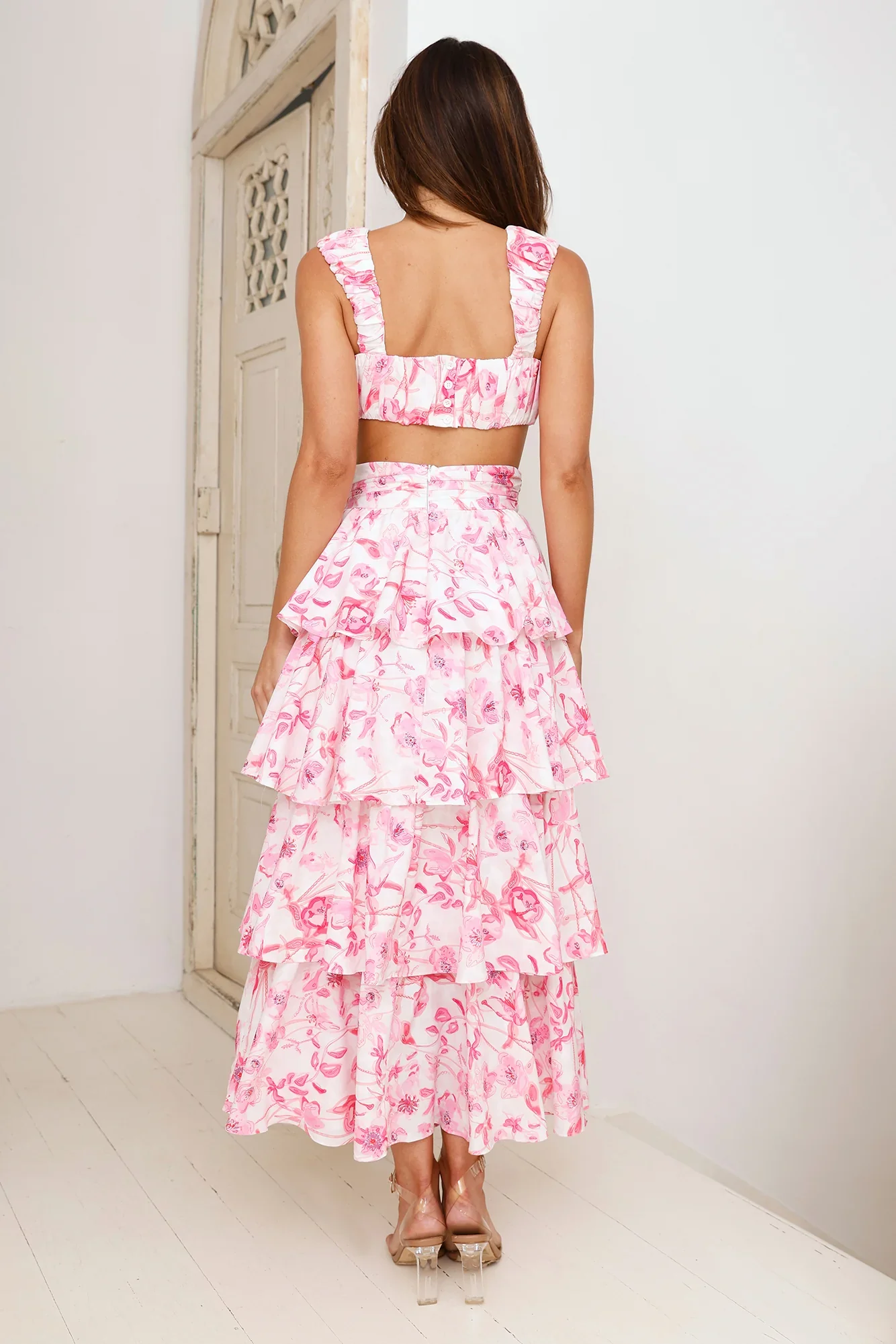 Journey Of Style Crop Top Pink