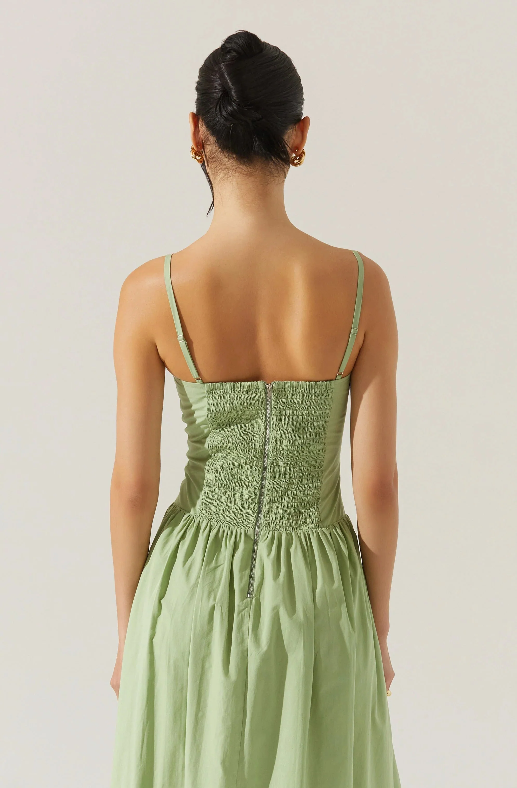 Nathalia Eyelet Midi Dress