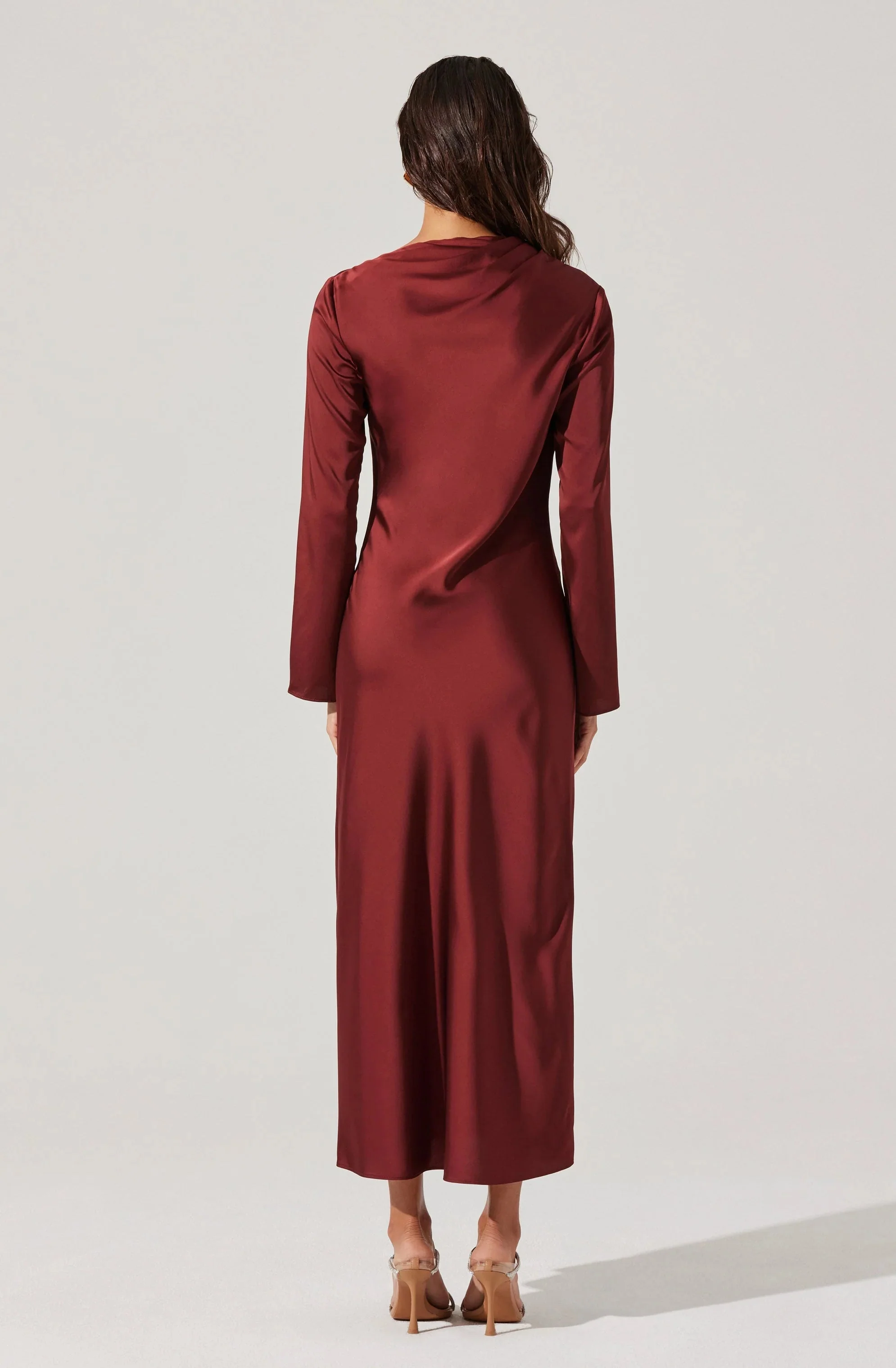 Catriona Satin Maxi Dress