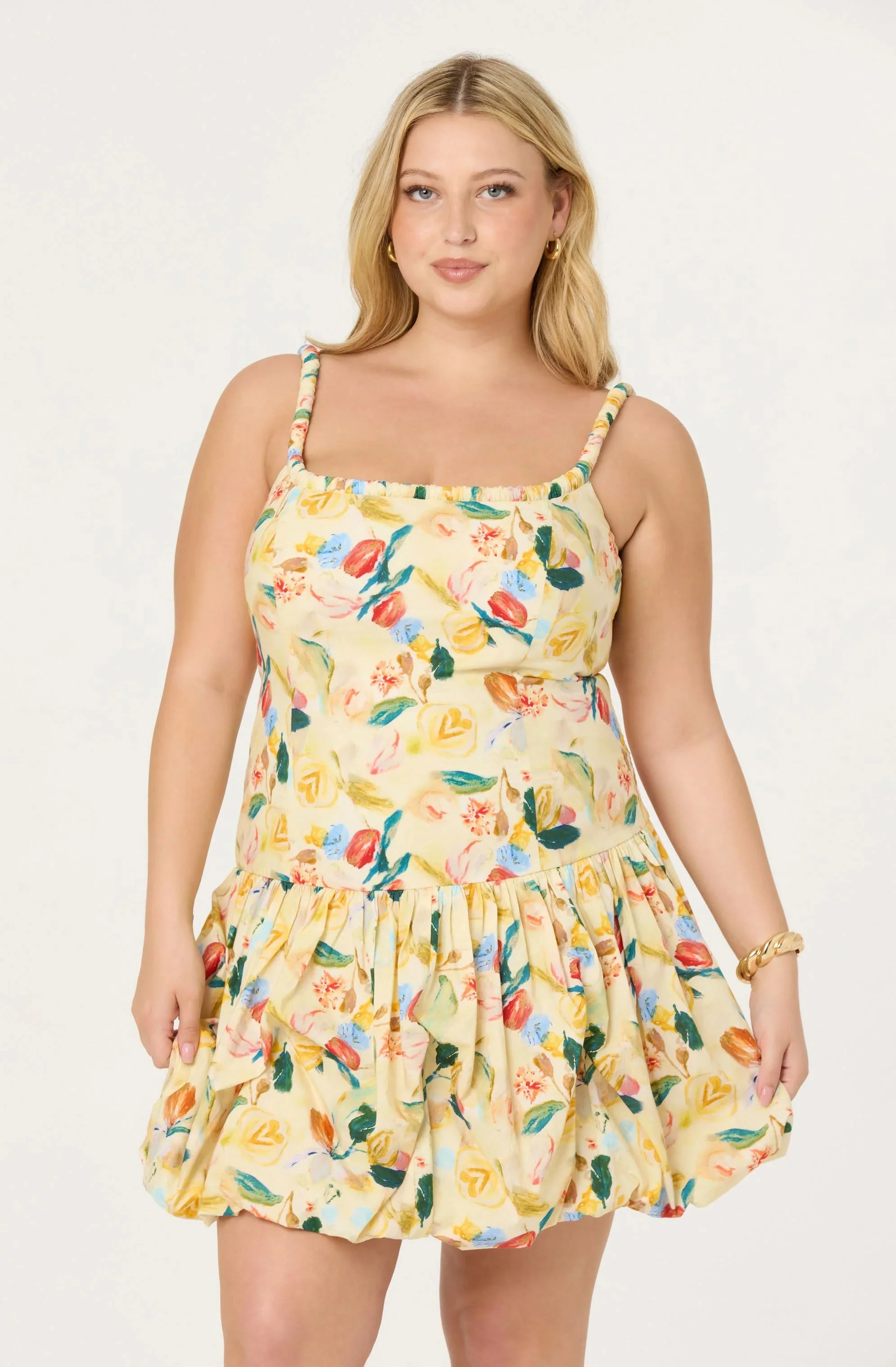 Keyla Drop Waist Bubble Dress