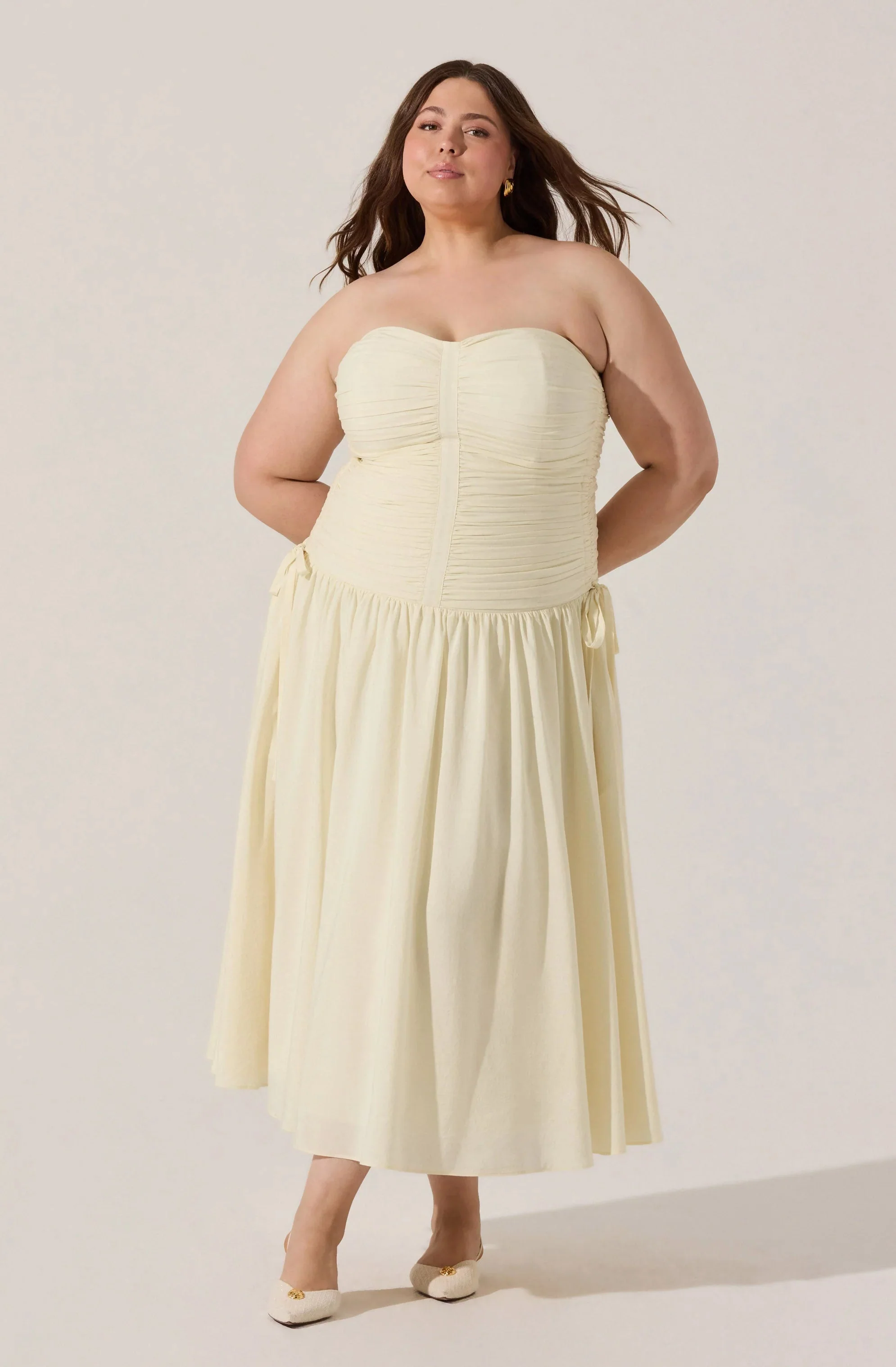 Zori Strapless Maxi Dress