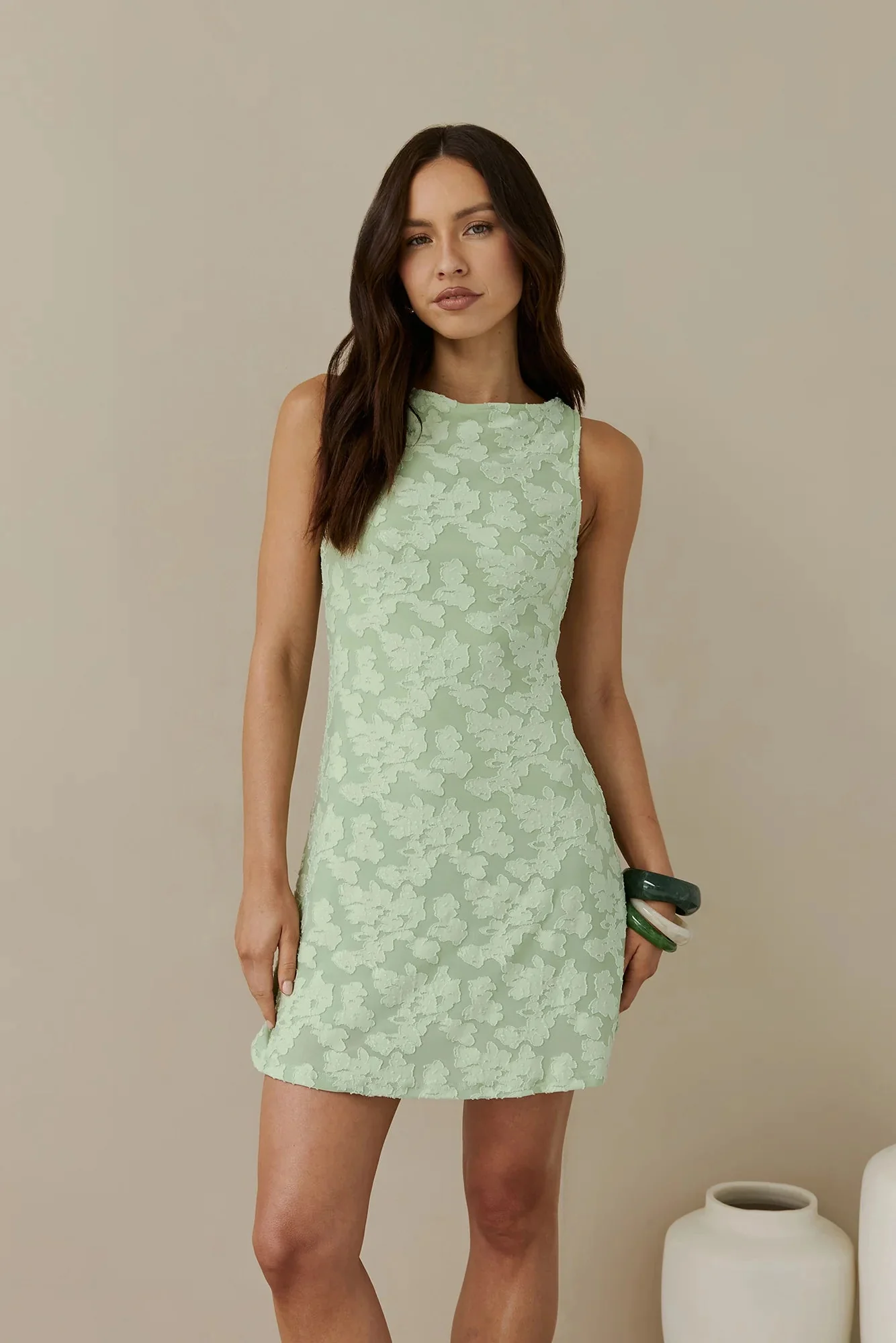 Summer Secrets Mini Dress Green