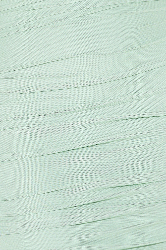 It's Pretty Mesh Maxi Dress Sage