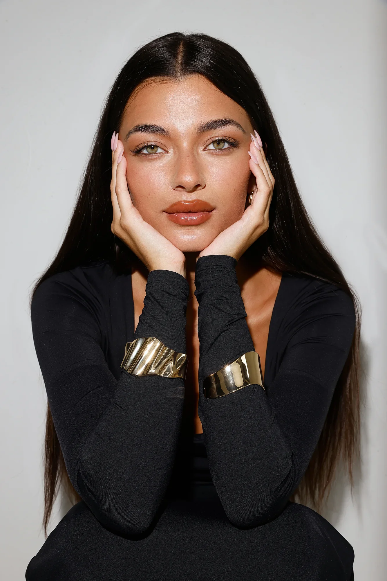 Icon Edit Cuff Bracelet Gold