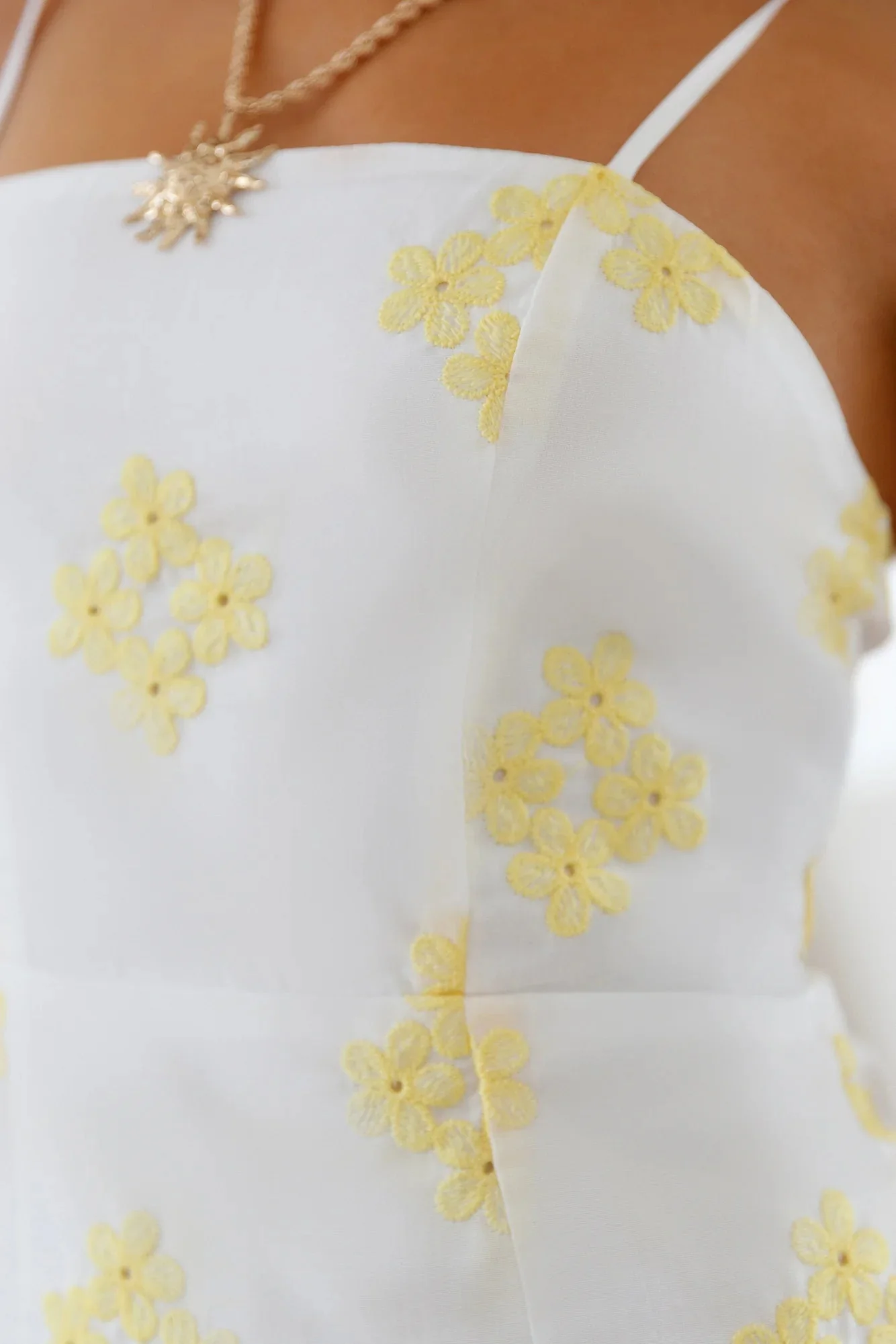 Cavana Mini Dress Yellow