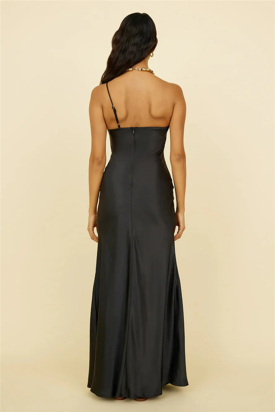 Repeat This Midi Dress Black