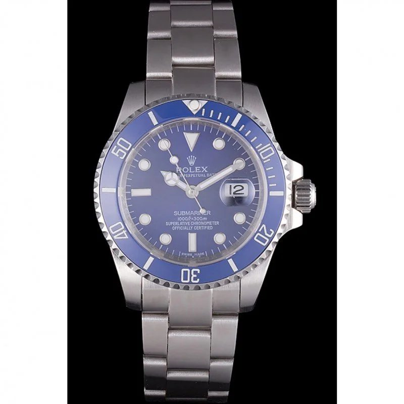 Superclone Rolex Submariner 40mm Blue Dial SRL50 - Bestter Watches