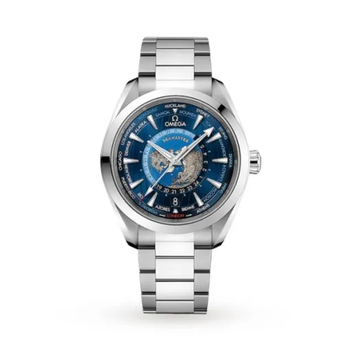 Omega Seamaster Aqua Terra Men Automatic Blue Stainless Steel Watch O22010432203001 - Bestter Watches
