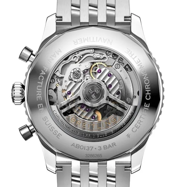 Breitling Navitimer Men Automatic Green Stainless Steel Watch AB0137241L1A1 - Bestter Watches