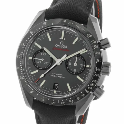 Omega Speedmaster Men Automatic Black Fabric Watch O31192445101007 - Bestter Watches