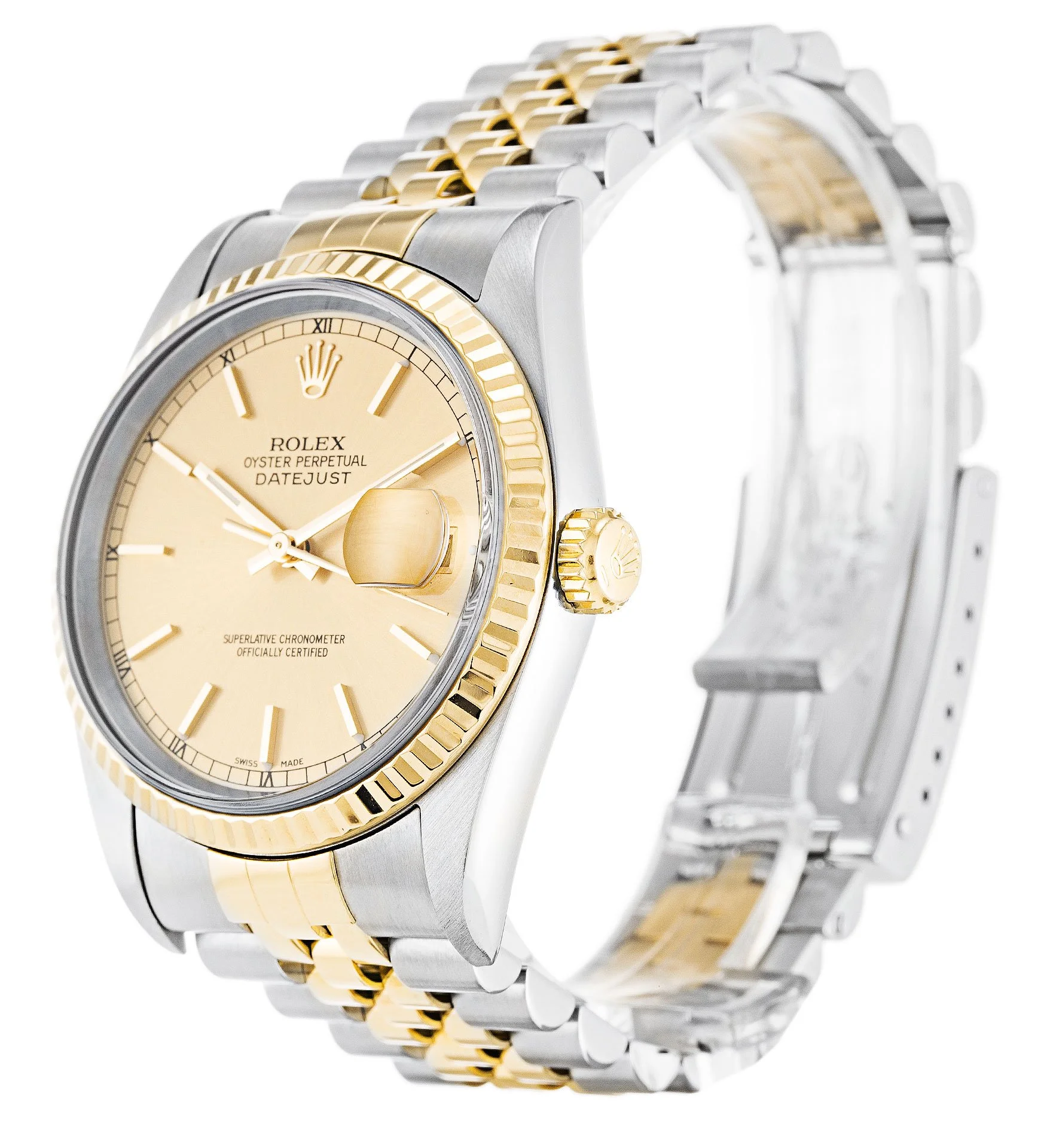 Rolex Datejust 36mm Champagne Dial 16233 - Bestter Watches