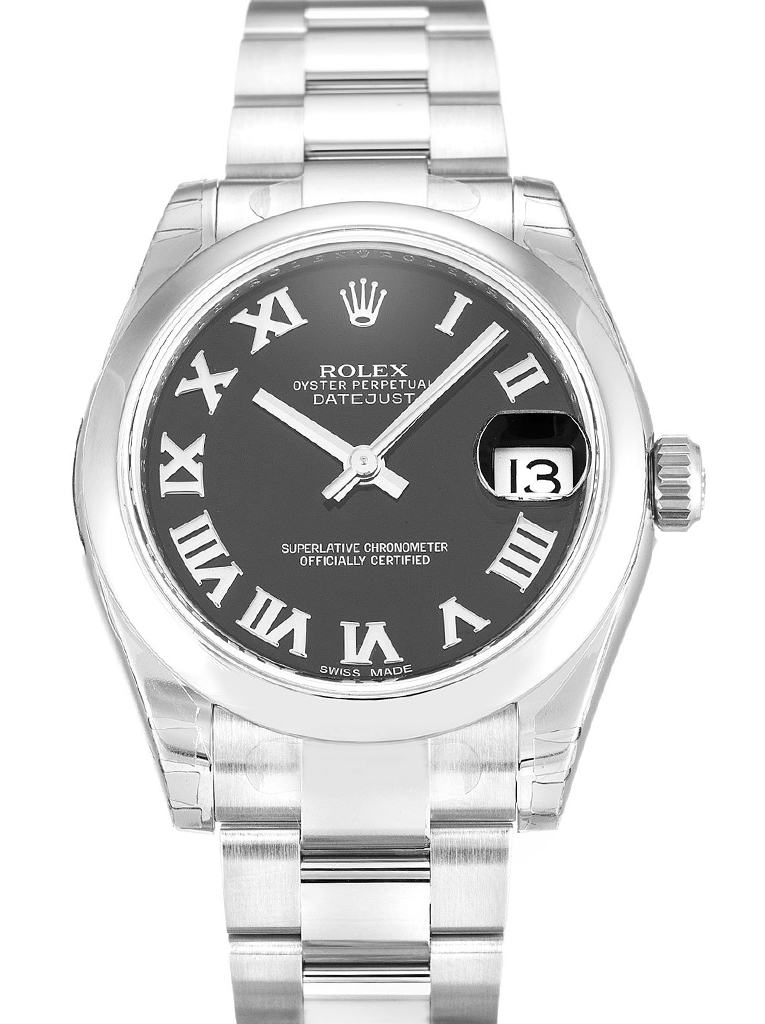 Rolex Lady-Datejust 31mm Black Dial 178240 - Bestter Watches