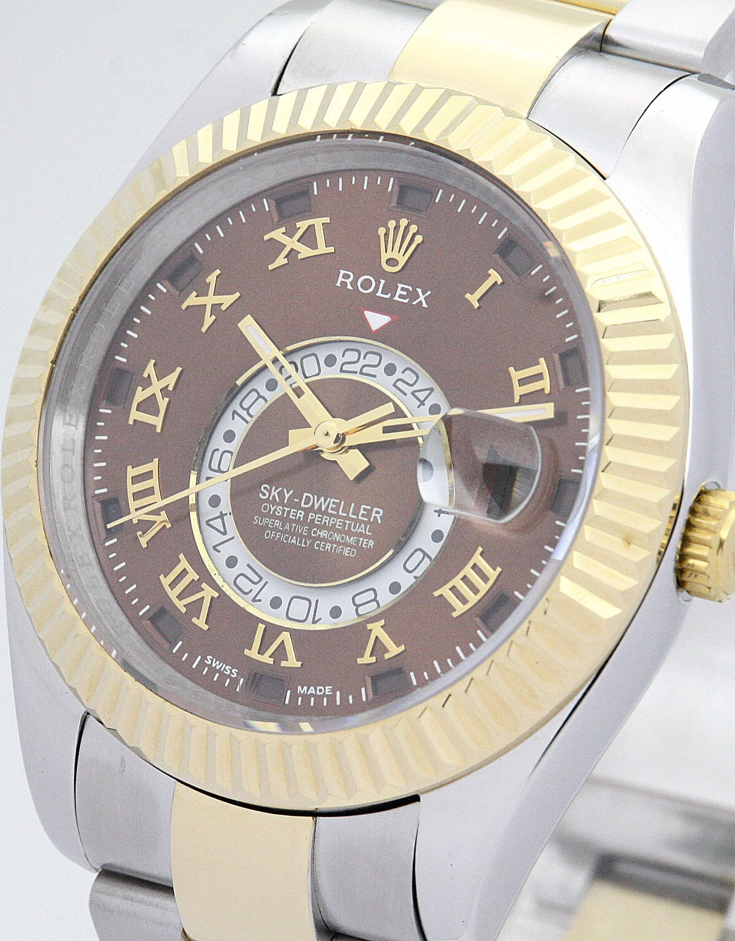 Rolex Sky-Dweller 42mm Brown Dial 326938-2 - Bestter Watches