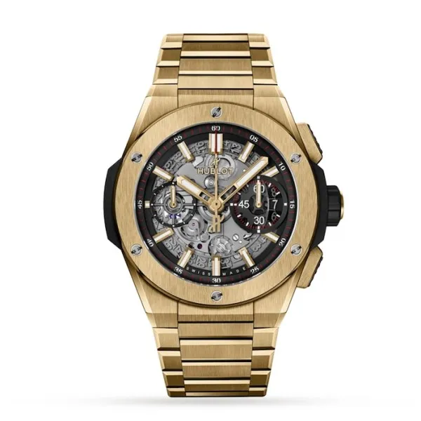 Hublot Big Bang Men Automatic 18ct Yellow Gold Watch 451.VX.1130.VX - Bestter Watches