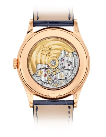 Patek Philippe Complications Rose Gold Diamond   Blue Dial 5396R-015 - Bestter Watches