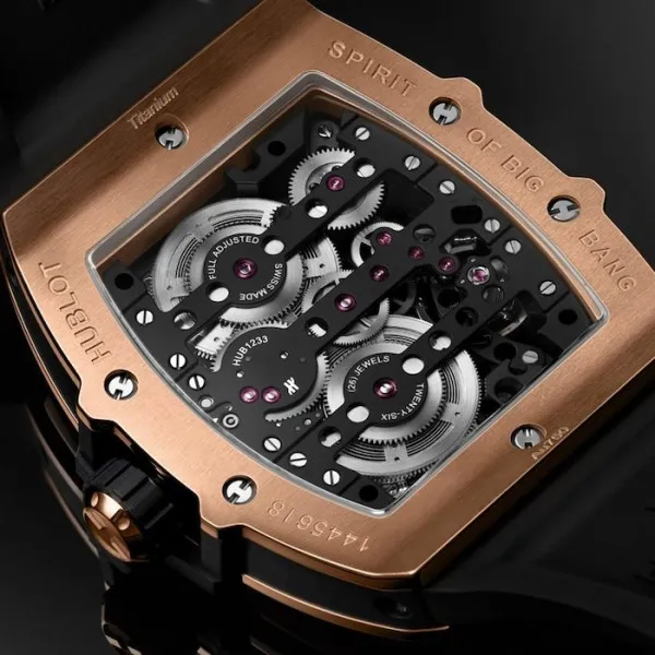 Hublot Spirit Of Big Bang Men Automatic Black Rubber Watch 614.OX.1180.RX - Bestter Watches
