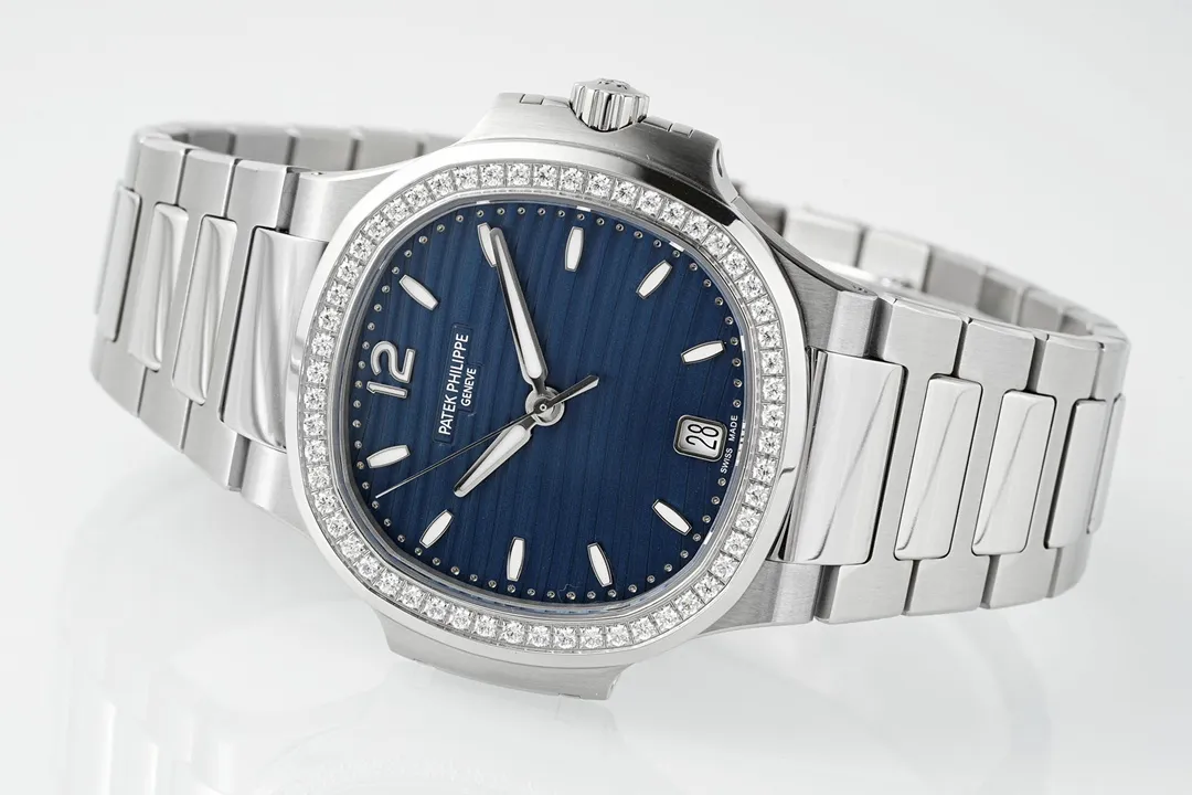 Patek Philippe Blue Nautilus Ladies Watch - Bestter Watches
