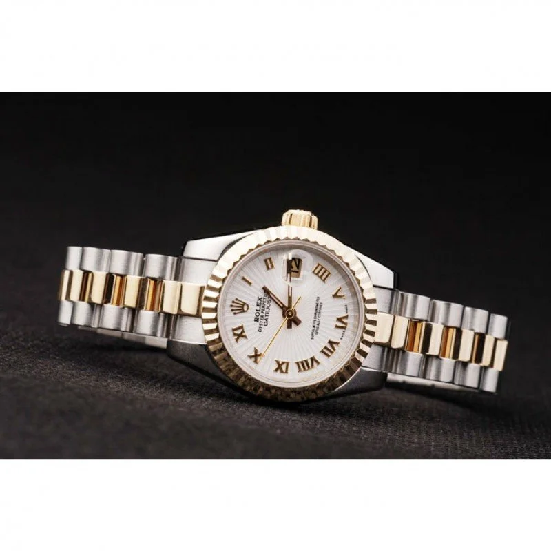 Superclone Rolex Datejust 26mm White Dial SRL104 - Bestter Watches