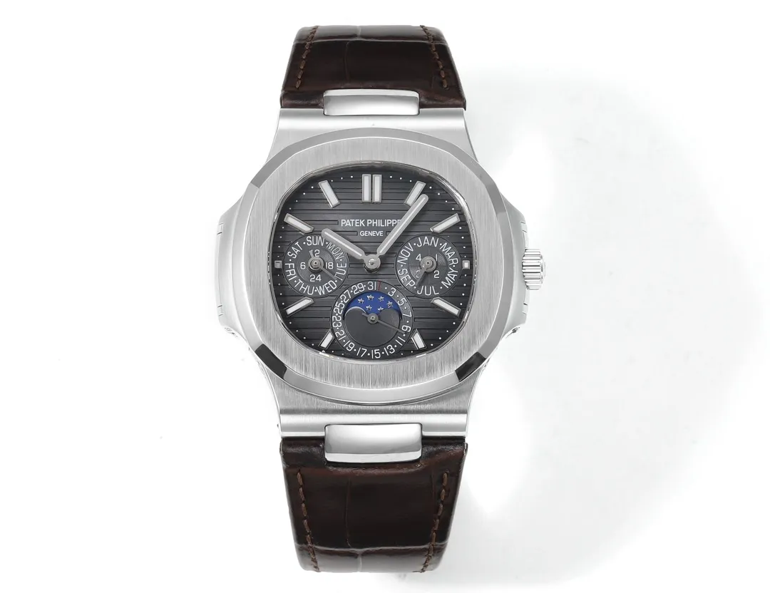 Patek Philippe Nautilus Grey Perpetual Watch - Bestter Watches