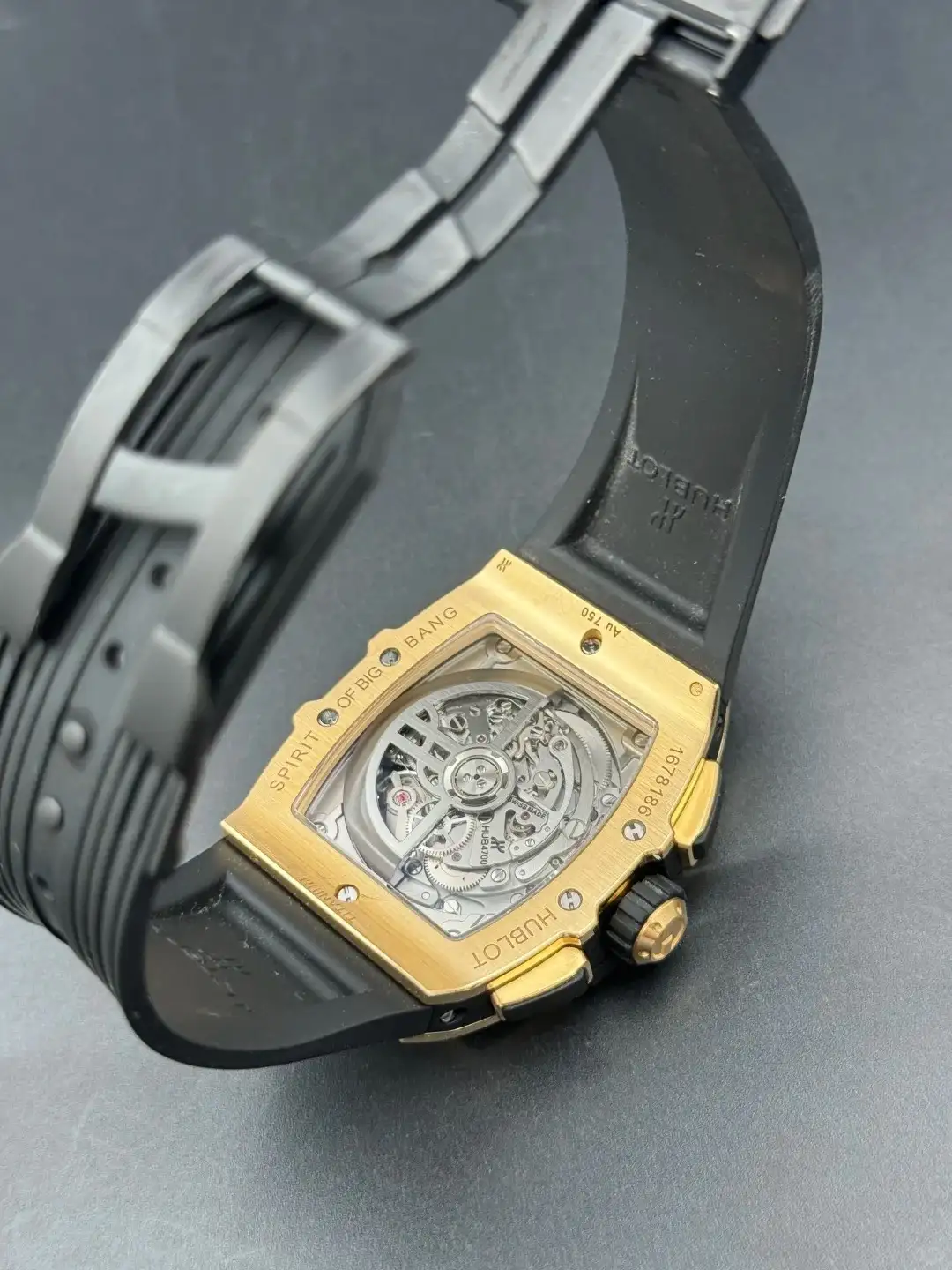 Hublot Spirit Of Big Bang Men Automatic Rubber Watch 642.VX.0130.RX - Bestter Watches
