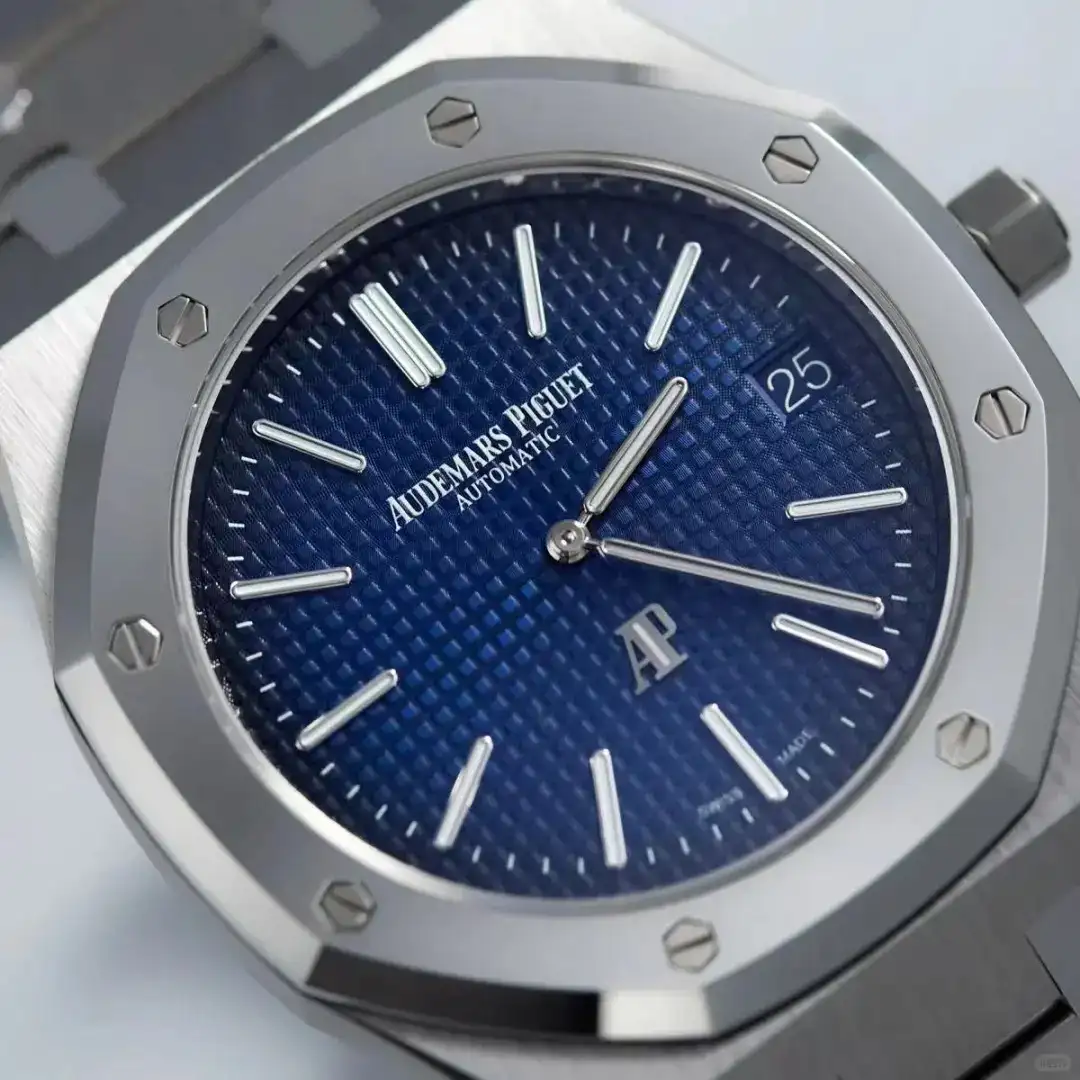 Audemars Piguet Royal Oak Jumbo Extra-Thin Blue 15202IP.OO.1240IP.01 - Bestter Watches