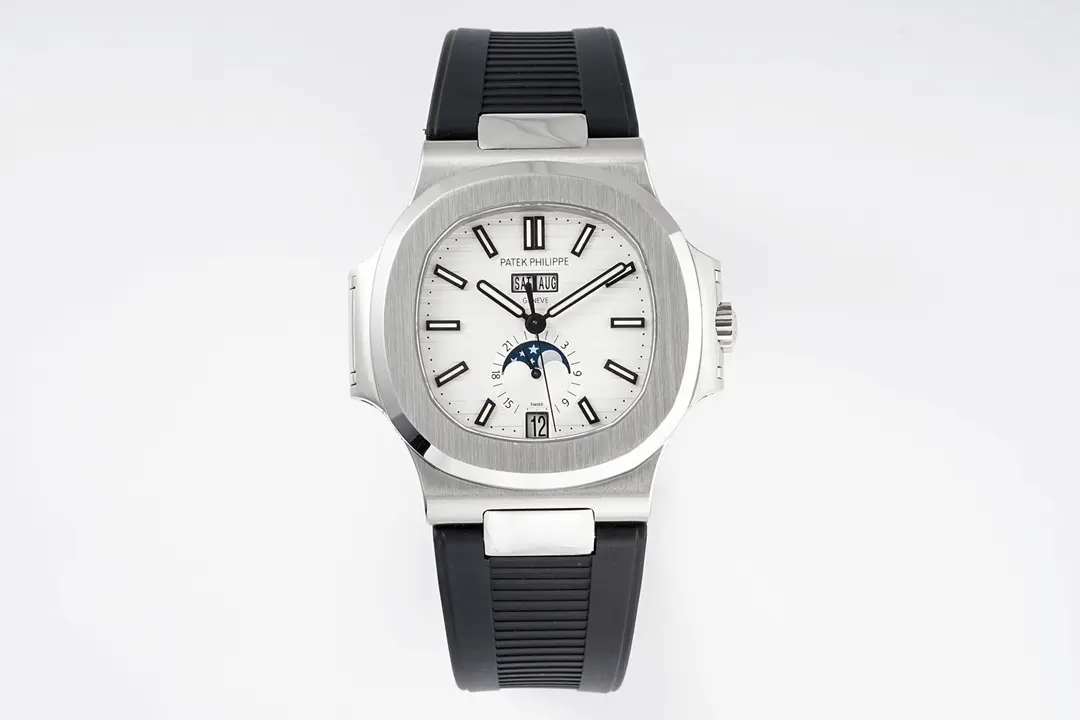 Patek Philippe Blue Nautilus Rubber Watch - Bestter Watches