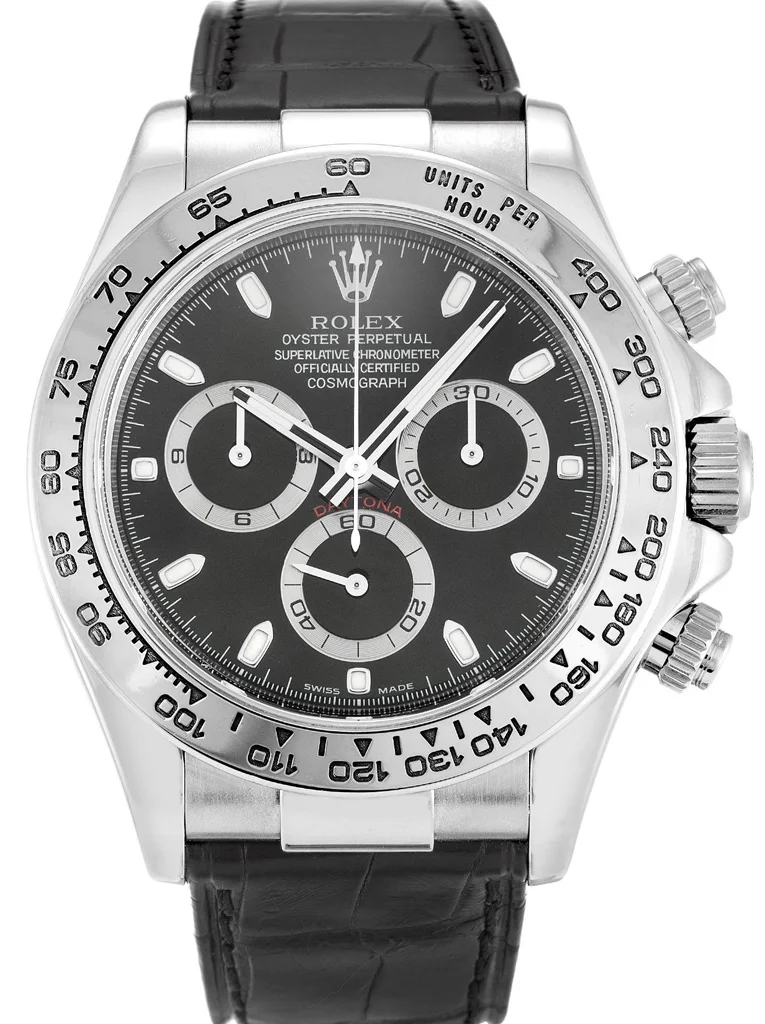 Rolex Daytona 40mm Black Dial 116519 - Bestter Watches