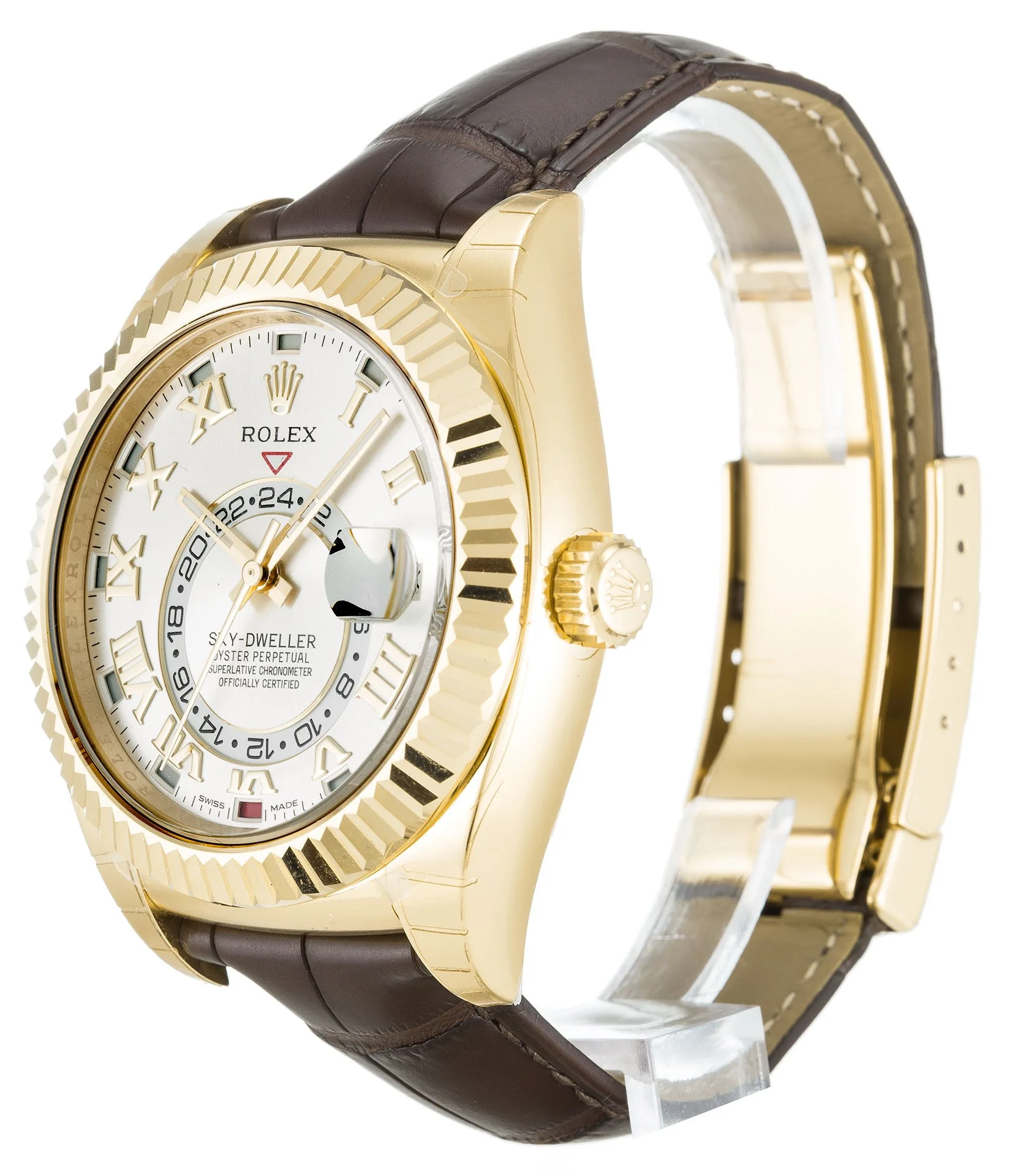 Rolex Sky-Dweller 42mm Silver Dial 326138 - Bestter Watches