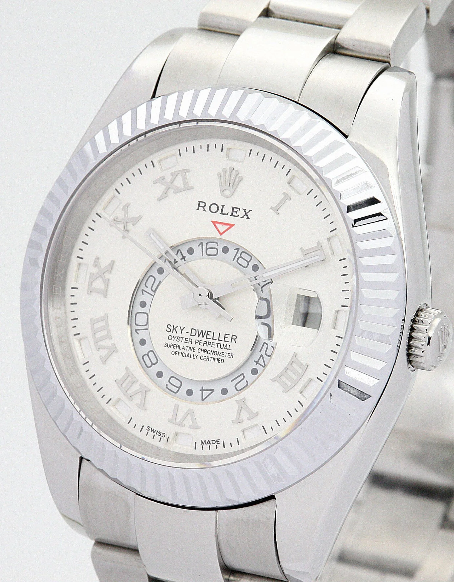 Rolex Sky-Dweller 42mm White Dial 326938 - Bestter Watches